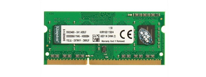 移动端:Kingston 金士顿 DDR3 1600 4GB 笔记本内存 196元 新低包邮