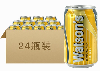 Watsons屈臣氏 汤力水 330ml * 24 移动端84.9元