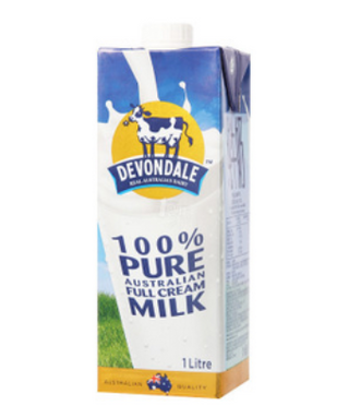 进口牛奶！德运 全脂牛奶 1L*10 整箱装 1号店89元 包邮