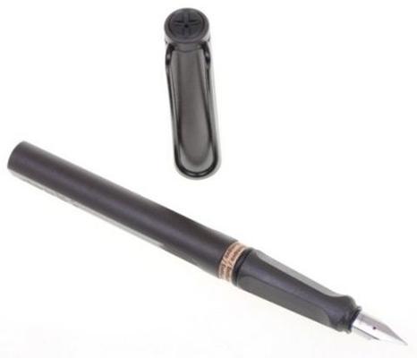 LAMY 凌美 safari狩猎者F尖墨水笔(钢笔)磨砂黑(标配吸墨器) 198元