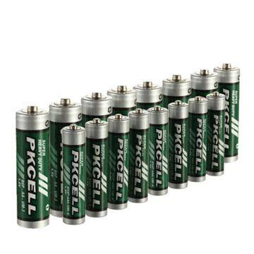 Pkcell 碳性环保5号7号16节干电池组合套装 7元