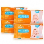手机端：Fababi 范儿萌 婴儿卫生湿巾（80片）4连包
