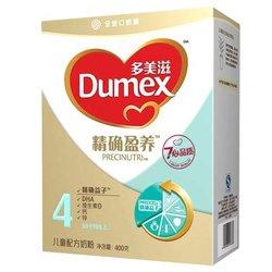 40.00元  单买好价:Dumex多美滋 精确盈养 4段儿童配方奶粉400g