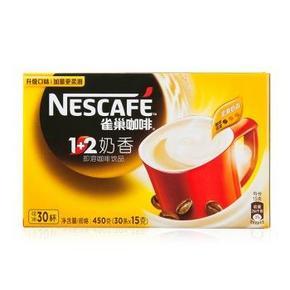 Nestle雀巢 咖啡1+2奶香 30条450g 29.9元
