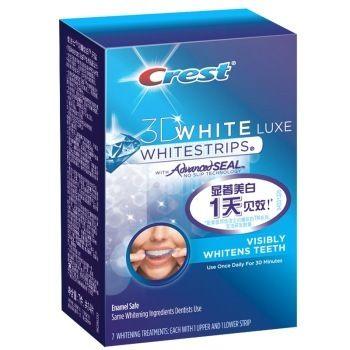移动端：Crest 佳洁士 闪耀炫白 牙贴7件装＋全优7效牙膏140g*2支 79元 （可满 119 减 40 ）