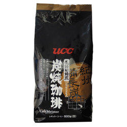 UCC 炭烧咖啡豆 500g 79元 包邮 （99-10 ）