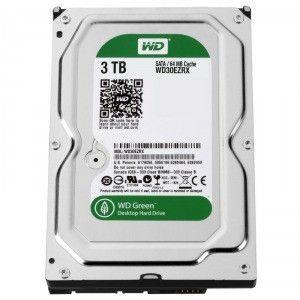 西部数据绿盘 3TB SATA6Gb/s 64M 台式机硬盘 599元