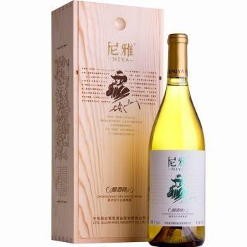 尼雅（NIYA）酿酒师霞多丽 干白 葡萄酒 木质盒装 750ml 118元