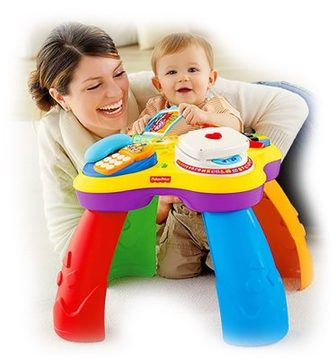Fisher Price 费雪小狗皮皮学习桌 (双语)BJV34 298元