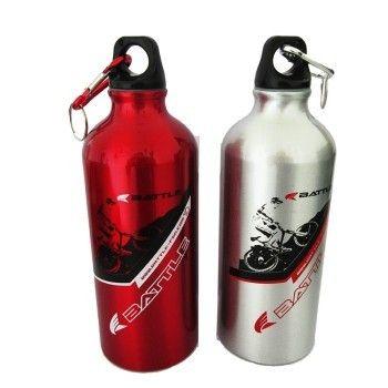 移动端：BATTLE 富士达 自行车 铝合金水壶 600ml 红色 9.9元