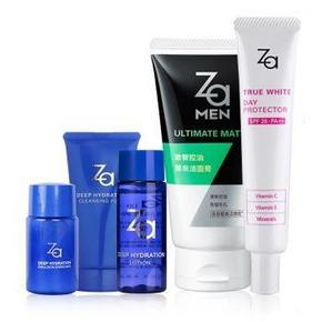 ZA姬芮 情侣套装(洁面膏100g+隔离霜35g+乳液20ml+化妆水30ml+洁面膏30g) 139元 (169-30 )