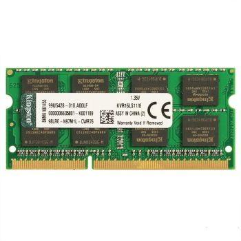 金士顿(Kingston)低电压版 DDR3 1600 8GB 笔记本内存 327元 （手机端）