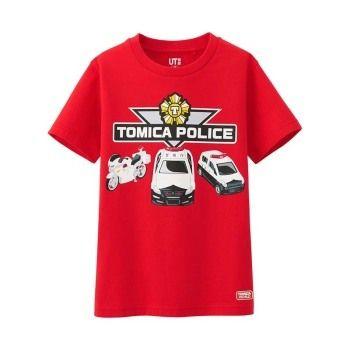 UNIQLO 优衣库 男童印花T恤 珊瑚红色 31元 （299-60 满 减 后）