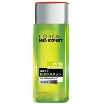移动端：L'OREAL PARIS 巴黎欧莱雅 男士控油净爽激活水+男士抗皱活肤洁面膏 68.86元