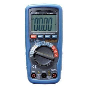 华盛昌（CEM）数字万用表DT-922  超低价 73元 （凑单4元 的电源接头）