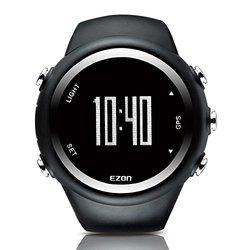 EZON 宜准 T031A01 GPS运动手表系列户外防水运动手表 魅力黑