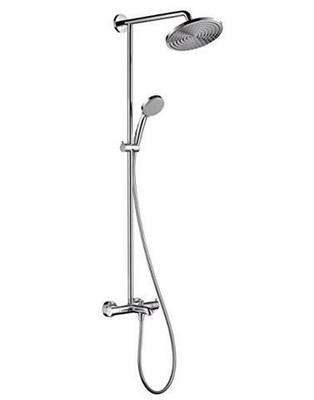 Z秒杀：hansgrohe 汉斯格雅 飞雨220空气式淋浴管，带恒温浴缸龙头 27215L 花洒套装 2799元 （需用码）