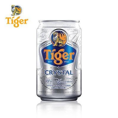HEINEKEN 喜力 虎牌晶纯 虎牌啤酒罐装 330ml*24罐 108元 （可领券 ）