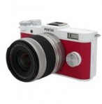 宾得 Q-S1 （5-15/F2.8-4.5）微单相机 纯白色+胭脂红