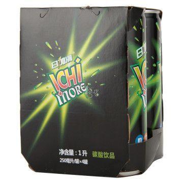 日加满  碳酸饮品 250ml*4罐 20.8元 （买1送1后）