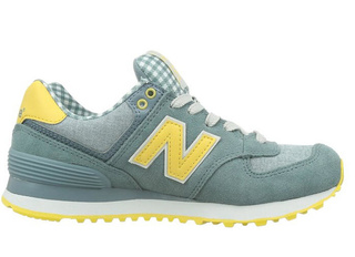 复古设计！New Balance ML574VTS 男子复古跑鞋 亚马逊421.6元 包邮 （需用码）