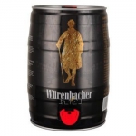 Würenbacher 瓦伦丁 黑啤酒 桶装5L*3桶