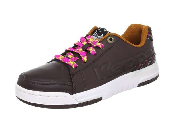 67.00元  Kappa 卡帕 CLASSIC 女板鞋 K5104CC706-603  棕/土黄 35