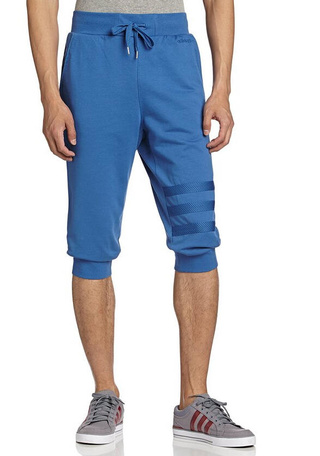 全网最低！阿迪达斯运动生活 SPORT CASUAL 针织7分裤 亚马逊165元 包邮 （需用码）
