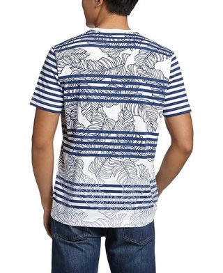 Nautica 诺帝卡 V42901S 男式 South Pacific-2  短袖圆领T恤 175元 包邮 （需用码）