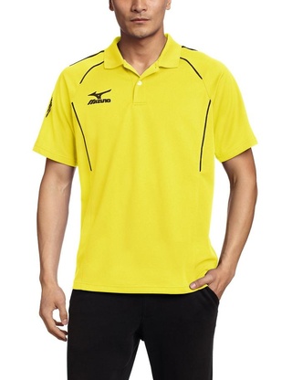 三色可选！Mizuno美津浓男式翻领短袖T恤82CA4545 亚马逊中国99元 包邮 （下单立减 ）
