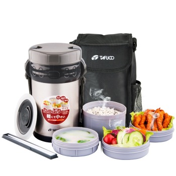 TAFUCO 泰福高 马焦烈系列 F-2396  不锈钢保温饭盒 2300ML 189元 （满 199 -100  低至102.9元 包邮 ）