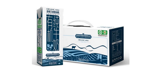 圣牧 全程有机全脂纯牛奶 200ml*12盒