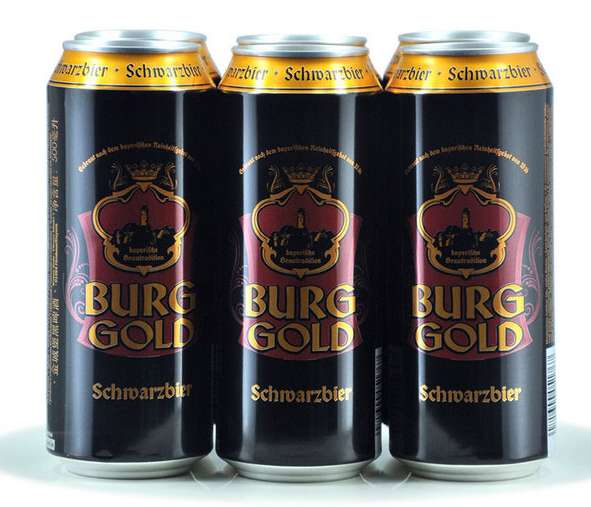 移动端：BURGGOLD 金城堡 黑啤酒500ml*6听 28.8元