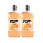 LISTERINE 李施德林 漱口水 天然橙味 500ml*2瓶