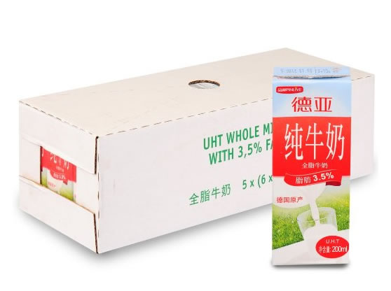 德亚 全脂牛奶