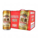 三得利 超爽啤酒500ml*12听*2
