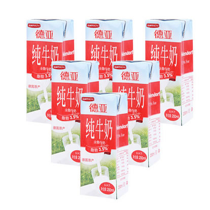 德亚 全脂牛奶