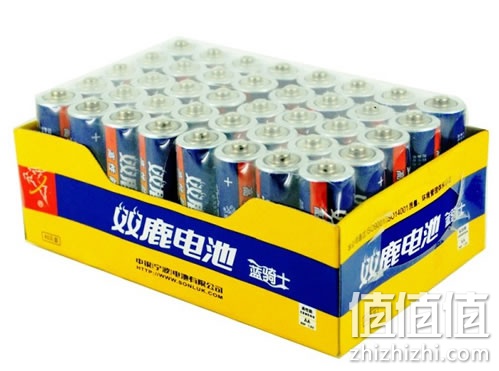 双鹿 R6-40BS/AA/5号 蓝骑士碳性电池
