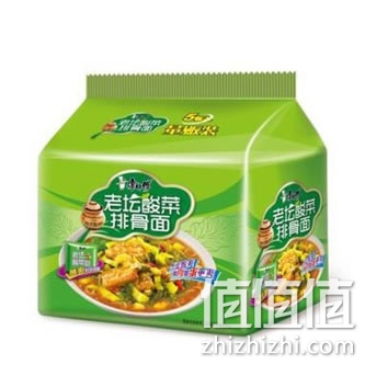 康师傅 经典系列 老坛酸菜排骨方便面