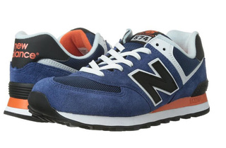 新品！New Balance ML574MOY 男子复古跑鞋 亚马逊448元 包邮 （需用码）