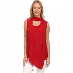 Anne Klein Sleeveless Scarf Top 无袖上衣