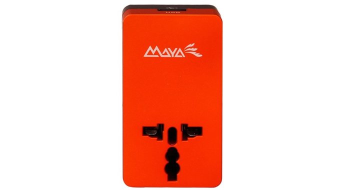 MAYA玛雅 210U-O 全球旅行万用电源转换插头 63元 包邮