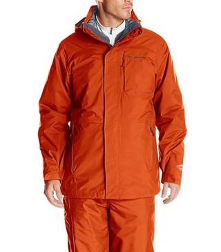 防水透气！Columbia Element Blocker男士3合1冲锋衣 $83.75 （到手约￥580 ）