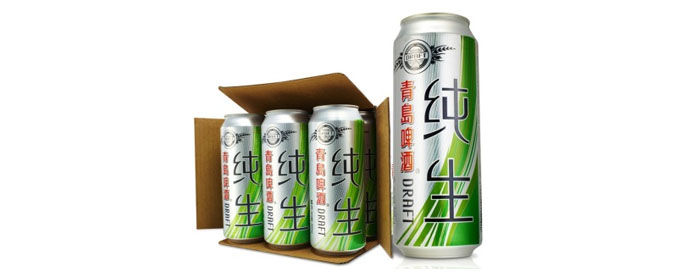 青岛 纯生啤酒8度 500ml*12听 整箱装 69元 包邮