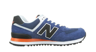 新品！New Balance ML574MOY 男子复古跑鞋 亚马逊448元 包邮 （需用码）