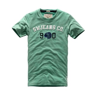 好价！SWJEANS七匹狼男式短袖T恤171140602825 亚马逊中国89元 （满 99元 包邮 ）