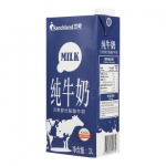 兰奇 部分脱脂牛奶 1L*6盒