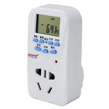 Kerde 金科德 TW-K12 五孔定时开关插座 17.9元 包邮
