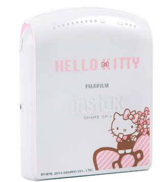 送妹子好礼！富士 趣奇俏Hello Kitty手机照片打印机 亚马逊中国988元 包邮