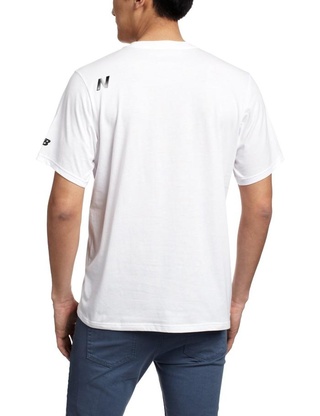 简约！New Balance新百伦 ASMT5205 男式短袖T恤